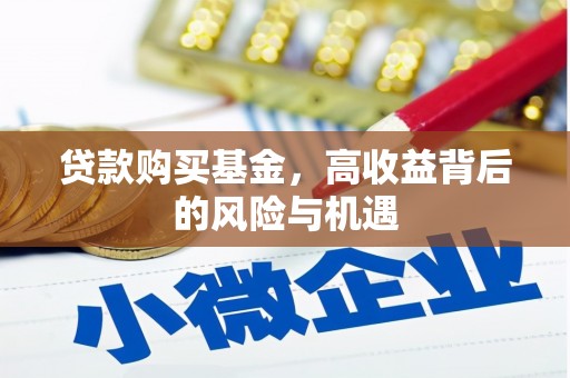 芦山贷款购买基金，高收益背后的风险与机遇