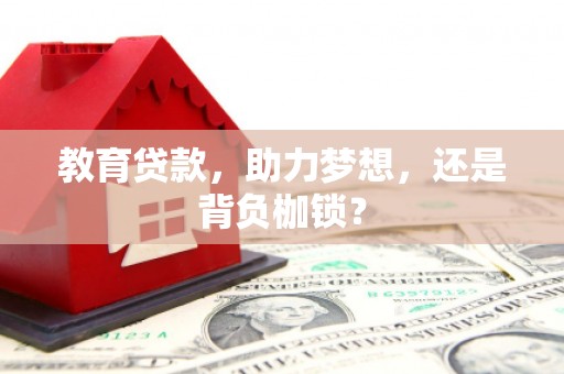 左镇教育贷款，助力梦想，还是背负枷锁？
