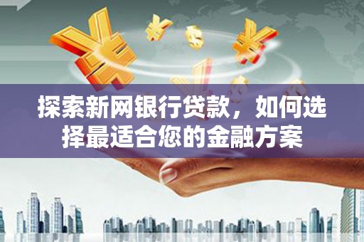 淡水探索新网银行贷款，如何选择最适合您的金融方案