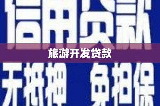 大安旅游开发贷款