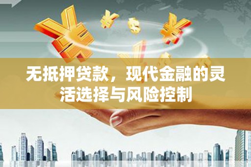 小港无抵押贷款，现代金融的灵活选择与风险控制