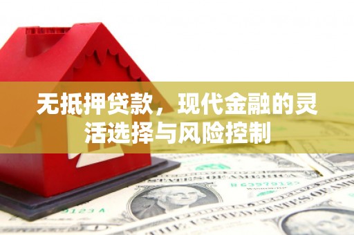 霍城无抵押贷款，现代金融的灵活选择与风险控制