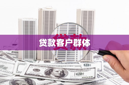 沈丘贷款客户群体
