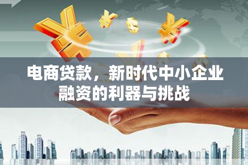 江岸电商贷款，新时代中小企业融资的利器与挑战