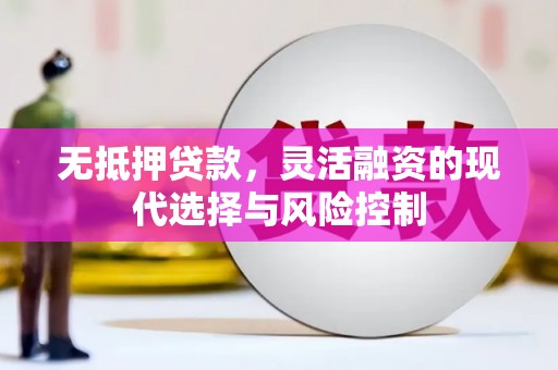 柳州无抵押贷款，灵活融资的现代选择与风险控制