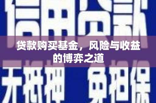 长兴贷款购买基金，风险与收益的博弈之道