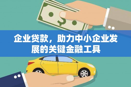 白沙企业贷款，助力中小企业发展的关键金融工具