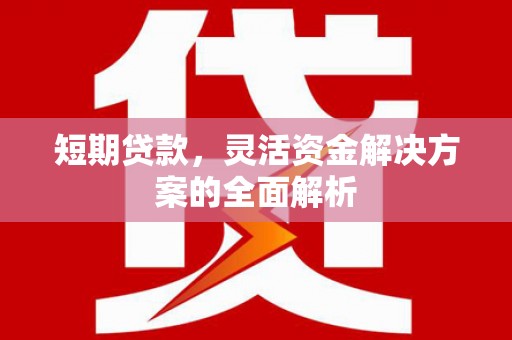 阿合奇短期贷款，灵活资金解决方案的全面解析