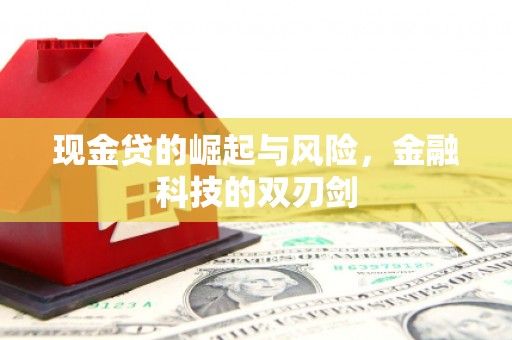 徽州现金贷的崛起与风险，金融科技的双刃剑