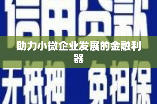 临汾助力小微企业发展的金融利器